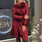 Vestido de patchwork de lentejuelas brillantes para mujer