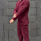 Conjunto de top y pantalón casual suave para hombre
