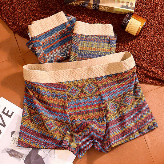 Ropa Interior Cómoda para Hombre con Bloques de Color