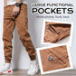 Pantalones de trabajo atléticos cónicos para hombre