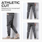 Pantalones de trabajo atléticos cónicos para hombre
