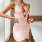 Sexy Encaje Vestido de tirantes de espagueti Conjunto de 2 piezas