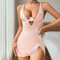 Sexy Encaje Vestido de tirantes de espagueti Conjunto de 2 piezas