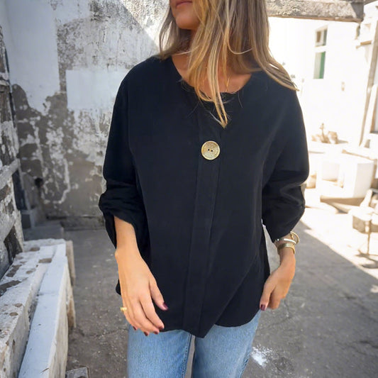 Top cómodo casual de moda para mujer