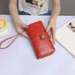 Cartera con cremallera de moda para mujer