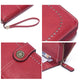 Cartera con cremallera de moda para mujer