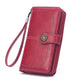 Cartera con cremallera de moda para mujer