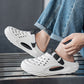 Sandalias transpirables sin cordones para hombre