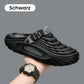 Sandalias transpirables sin cordones para hombre