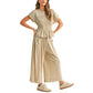 Conjunto de dos piezas de moda casual para mujer