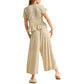 Conjunto de dos piezas de moda casual para mujer