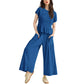 Conjunto de dos piezas de moda casual para mujer
