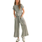 Conjunto de dos piezas de moda casual para mujer