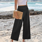 🌸Pantalones cortos casuales de cintura alta y pierna recta para mujer