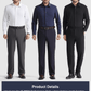 Fliwos Camisas para Hombre TriProof Elásticas Sin Plancha
