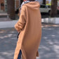 Sudadera larga con capucha para mujer