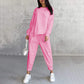 💕VENTA CALIENTE 2024💕Mujeres Conjunto de sudaderas y pantalones de dobladillo de manga larga