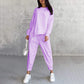 💕VENTA CALIENTE 2024💕Mujeres Conjunto de sudaderas y pantalones de dobladillo de manga larga
