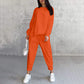💕VENTA CALIENTE 2024💕Mujeres Conjunto de sudaderas y pantalones de dobladillo de manga larga