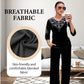 Conjunto de Top y Pantalón de Terciopelo con Estrás para Mujer