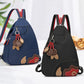 Mochila cruzada descapotable para mujer