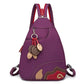Mochila cruzada descapotable para mujer