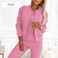 ✨Nuevos productos en oferta ✨Conjunto de tres piezas de chaqueta y pantalón de béisbol para mujer