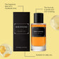 Perfume fresco con una nota amaderada de menta.