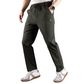 Pantalones cargo elásticos con cordón para hombre