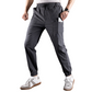 Pantalones cargo elásticos con cordón para hombre