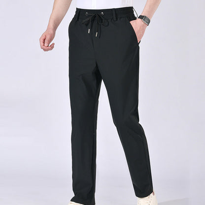 Pantalones casuales transpirables elásticos para hombre