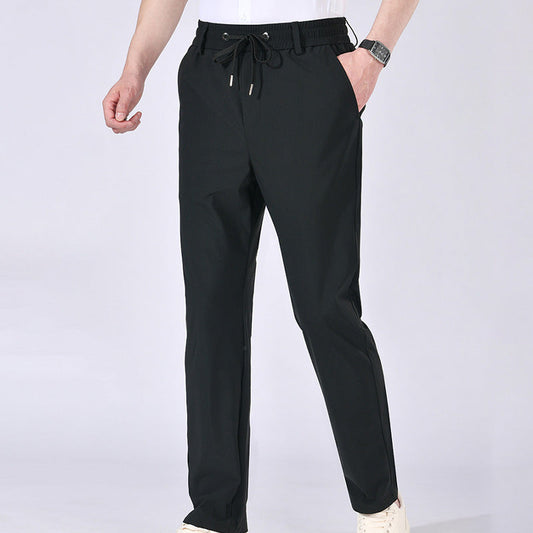 Pantalones casuales transpirables elásticos para hombre