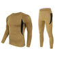 Conjunto de ropa interior y pantalones térmicos de camuflaje para hombre