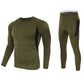 Conjunto de ropa interior y pantalones térmicos de camuflaje para hombre