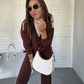 Conjunto de Top y Pantalones de Manga Larga para Mujer