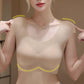 Ropa interior sin costuras 2 en 1 para mujer con hombrera incorporada