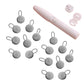 Clips Universales Flexibles y Seguros para Ropa de Cama