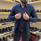 Camisa de dos piezas simulada para hombre
