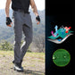 Pantalones cargo ajustados de color sólido para hombre para primavera y otoño