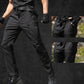 Pantalones cargo ajustados de color sólido para hombre para primavera y otoño