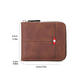 Cartera cuadrada vintage informal para hombre