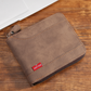 Cartera cuadrada vintage informal para hombre