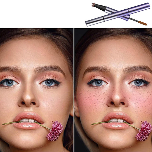 Bolígrafo multifuncional 2 en 1 para pecas con rubor