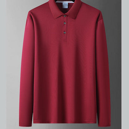 Top de Negocios-Casual de Color Sólido para Hombre