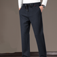 Pantalones casuales cálidos con cordón para hombre de ajuste clásico
