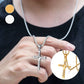 Unisex Cross Pendant Necklace for Men and Women