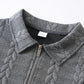 🔥 ¡Oferta de Novedades! 40%  👕 Suéter de punto para todas las estaciones con cuello con cremallera para hombre