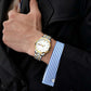 Reloj luminoso impermeable bicolor para hombre