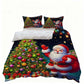 Set de 3 piezas para funda suave para edredón navideño