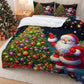 Set de 3 piezas para funda suave para edredón navideño